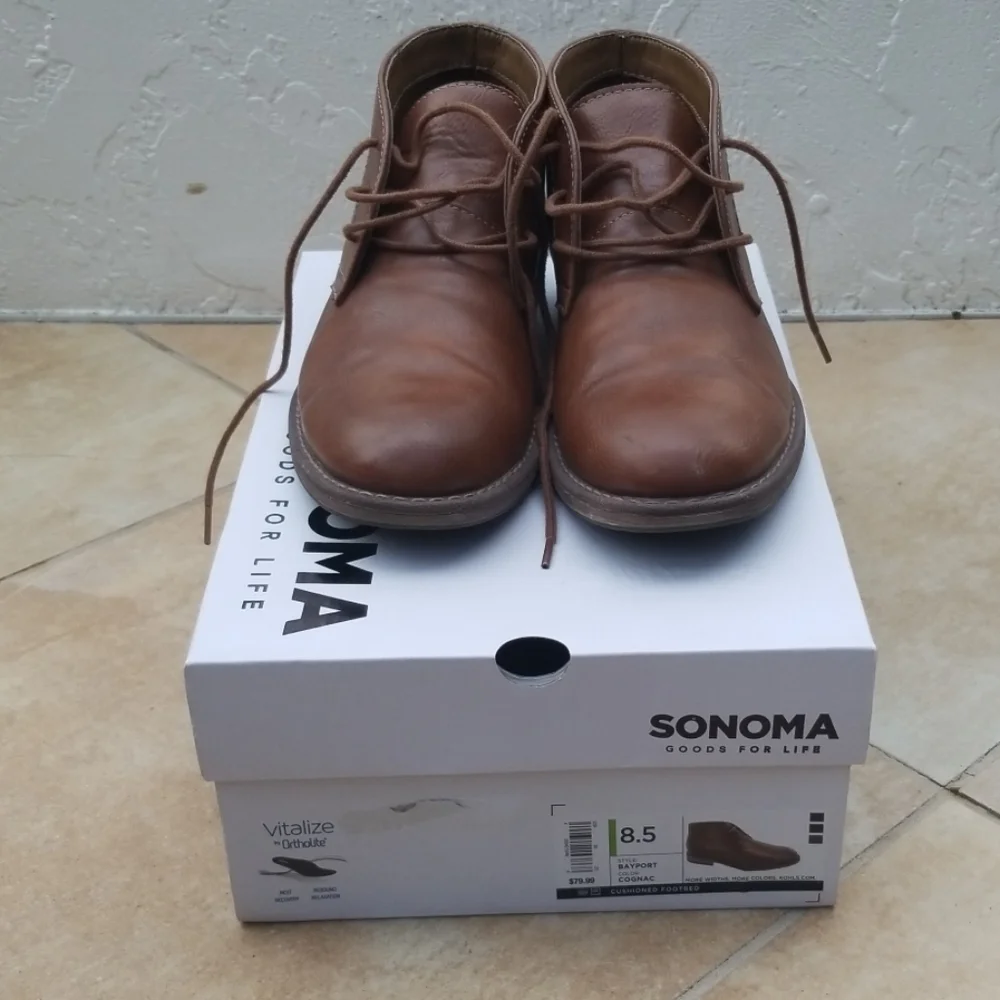Sonoma Men's Brown Boots 8.5